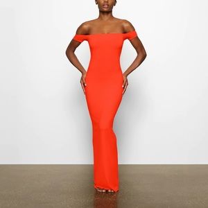 Skims soft lounge dress- Fire